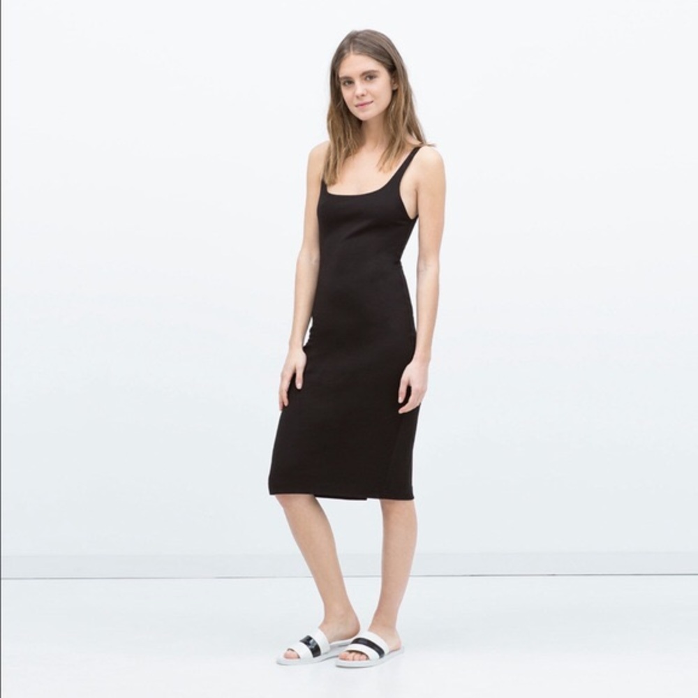 Zara Black Tank Dress